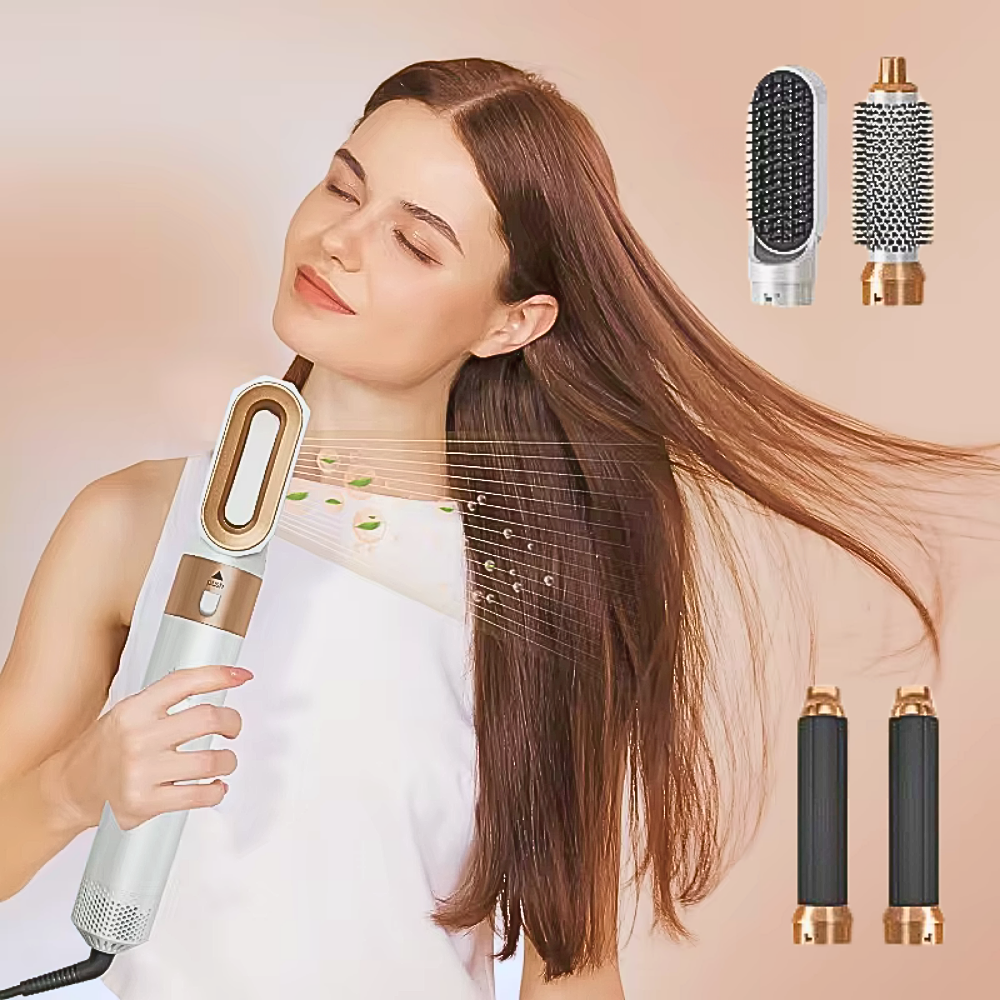Professional Multifunction Device for Hair Stylist: 5 Functions in 1 for Perfect Hair