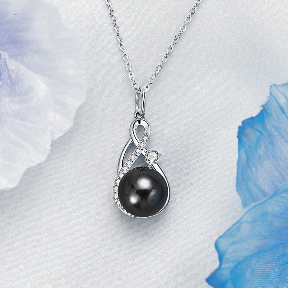 Collane a Goccia con Moissaniti e Perle Naturali