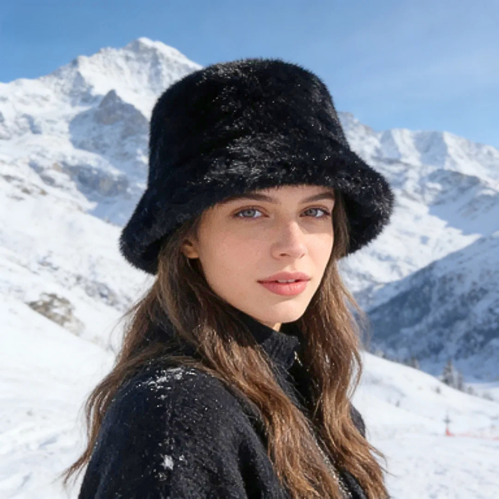 Cappello in Pelliccia Sintetica