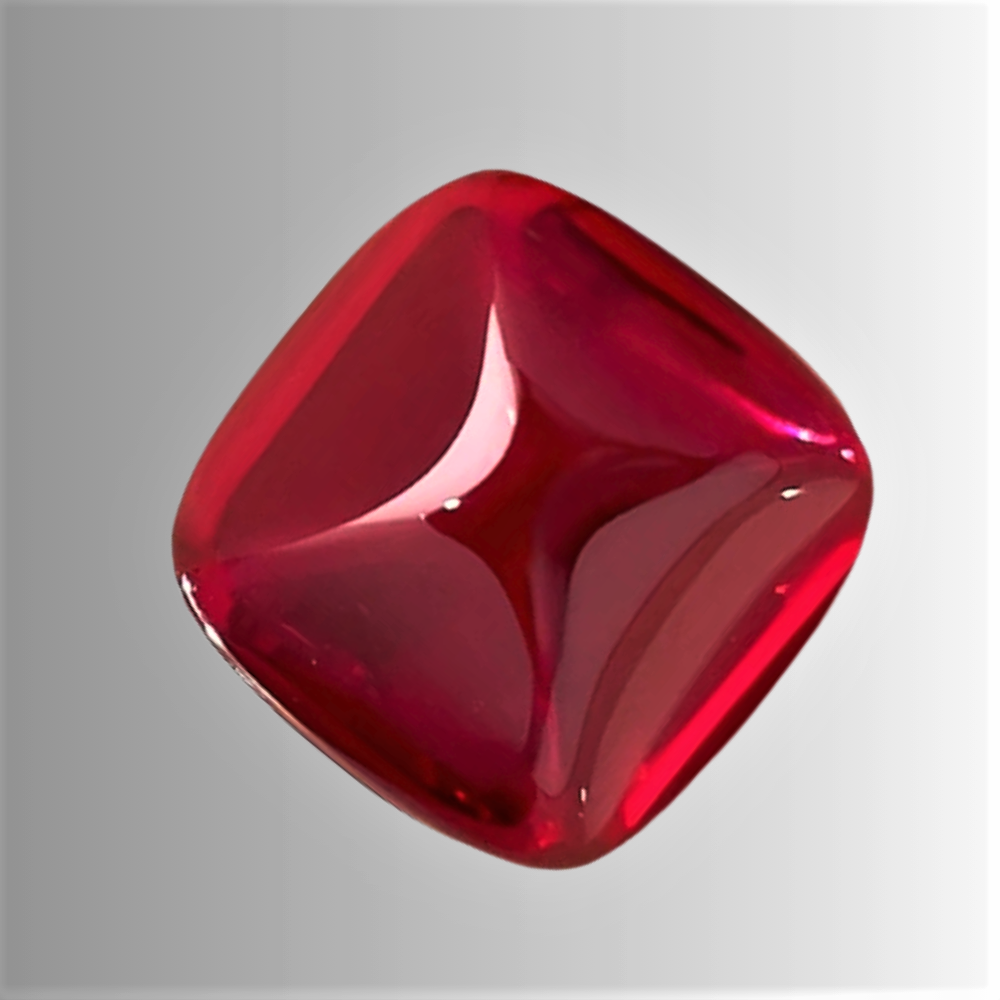 Rubini Lab Grown Taglio Sugar Loaf