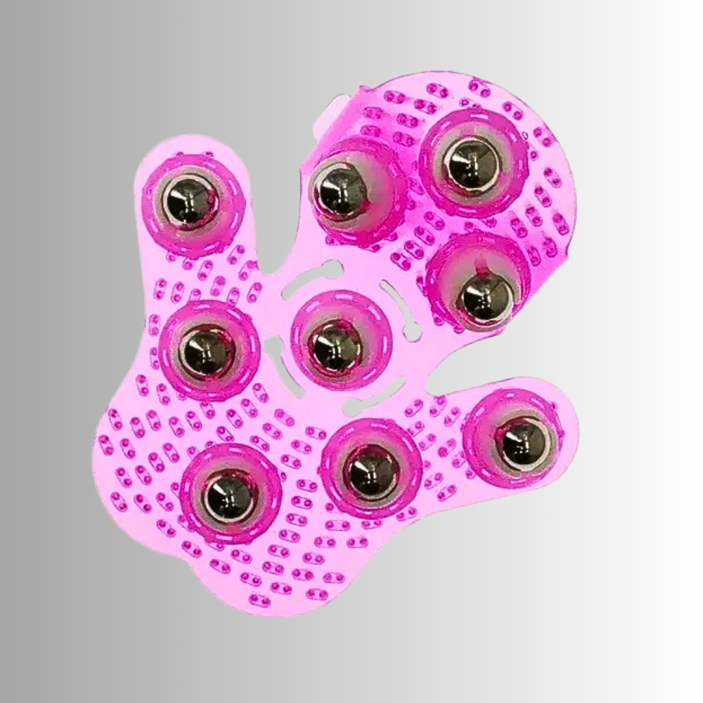 Guanto Anti Cellulite con 9 sfere rotanti in acciaio medicale