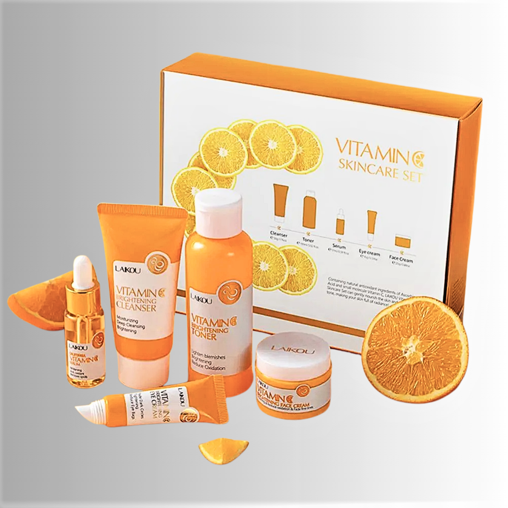 Kit Skin Care alla Vitamina C – Trattamento completo in 5 step