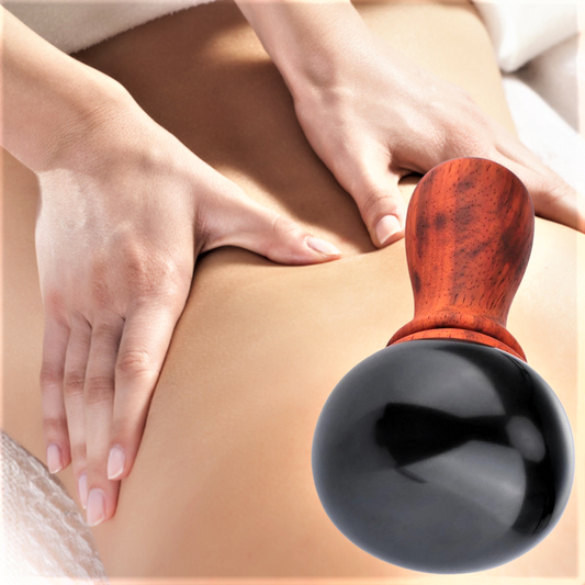 Gua Sha profesional con piedra Bian ¡para un masaje revolucionario! 