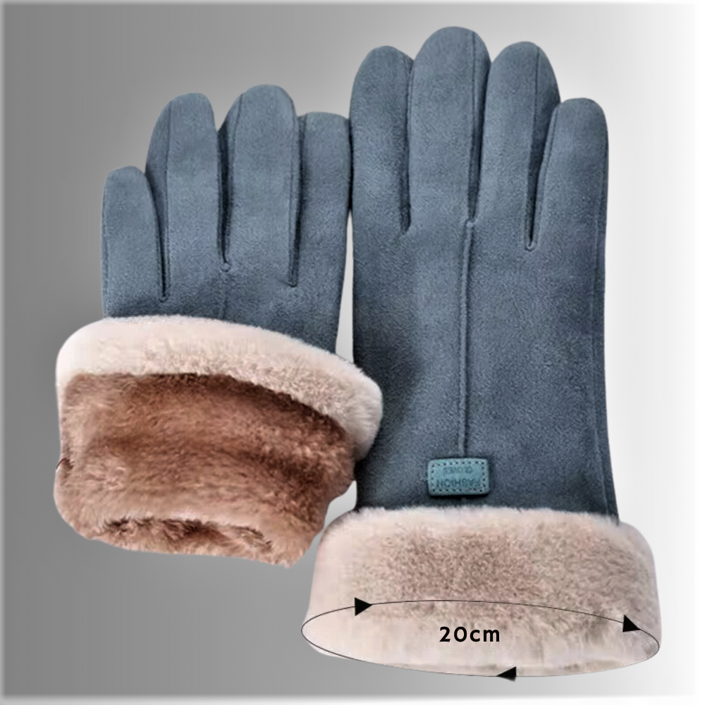 Guanti Scamosciati Touch Screen