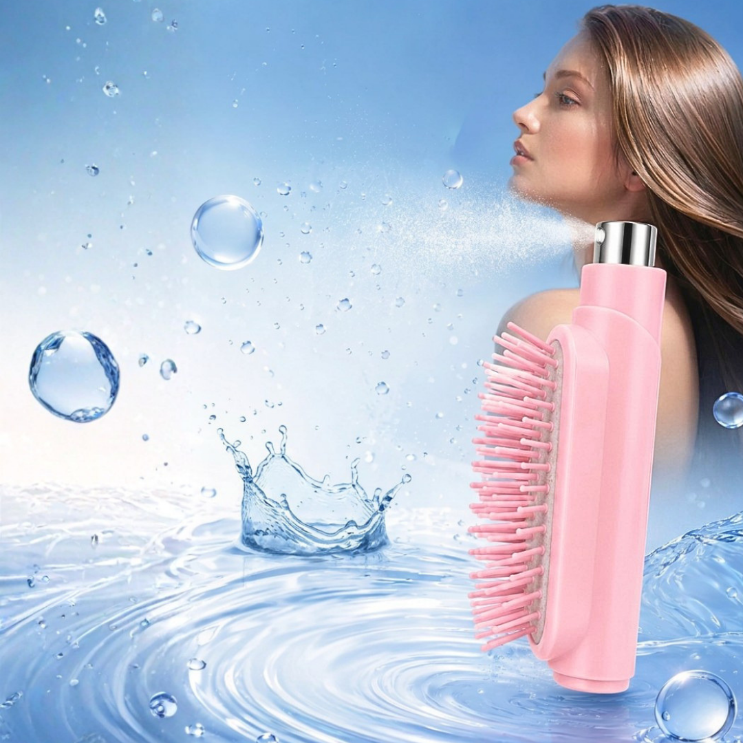 Spazzola Elettrica con Vaporizzatore Spray