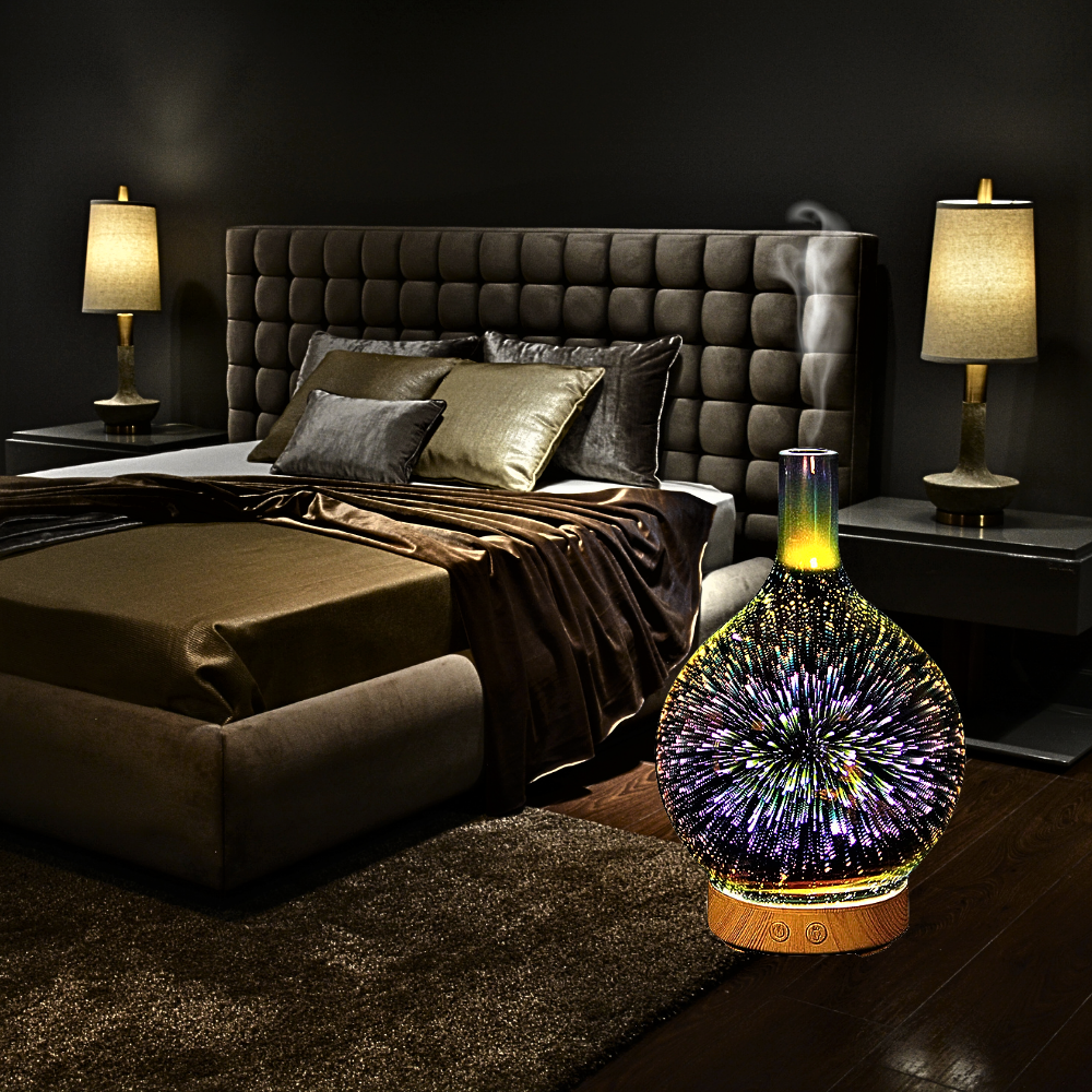 Lampada 3D e Diffusore per Aromaterapia