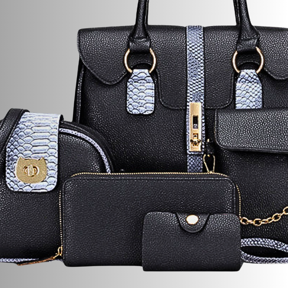 Conjunto de 6 piezas de bolsos y accesorios Elegancia y practicidad en cada detalle
