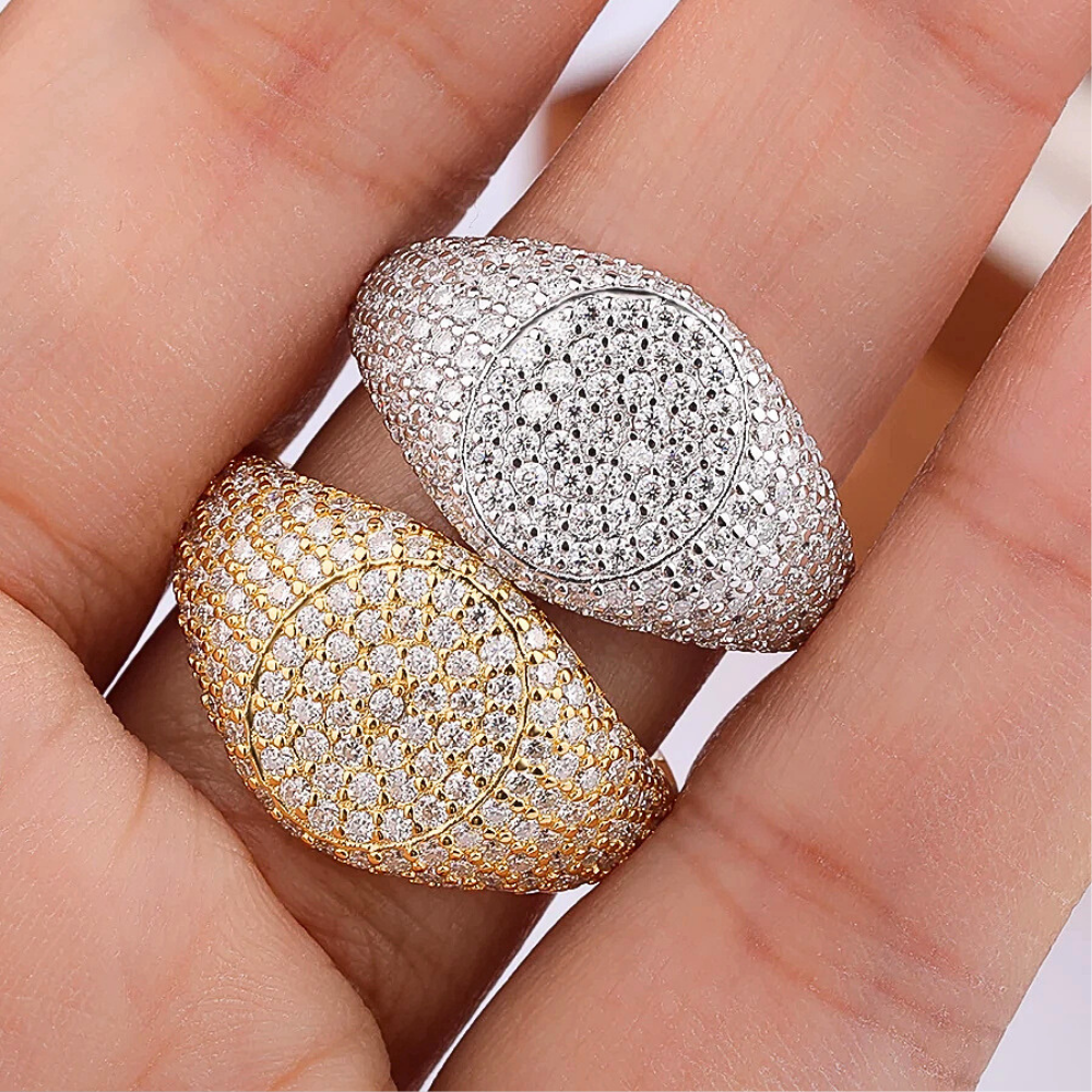 Fascetta a Pavè con Moissaniti per ct 2,56