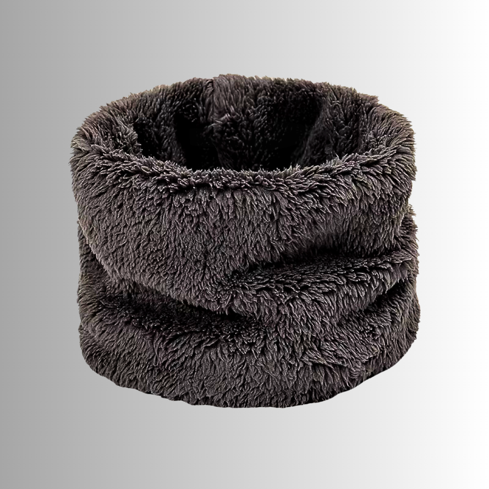 Calentador de cuello de piel de vellón: comodidad y calidez para los fríos inviernos 