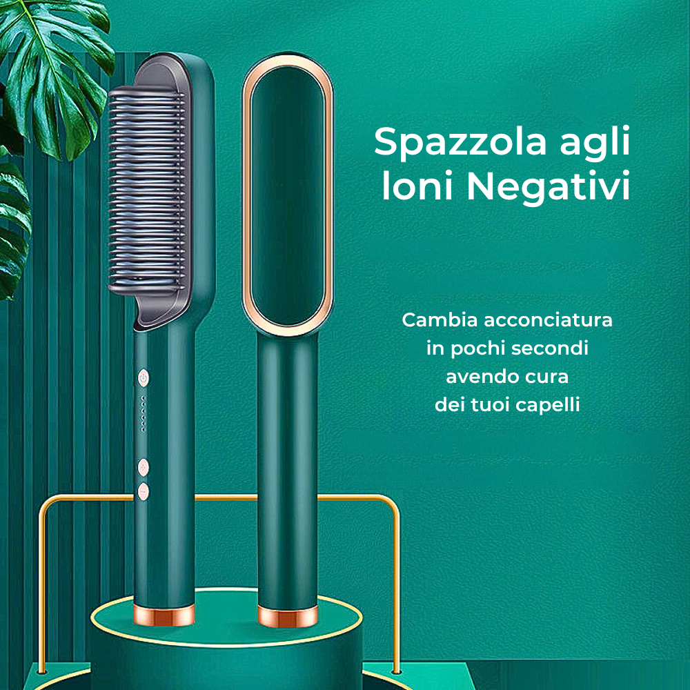 Spazzola 2 in 1 agli Ioni Negativi