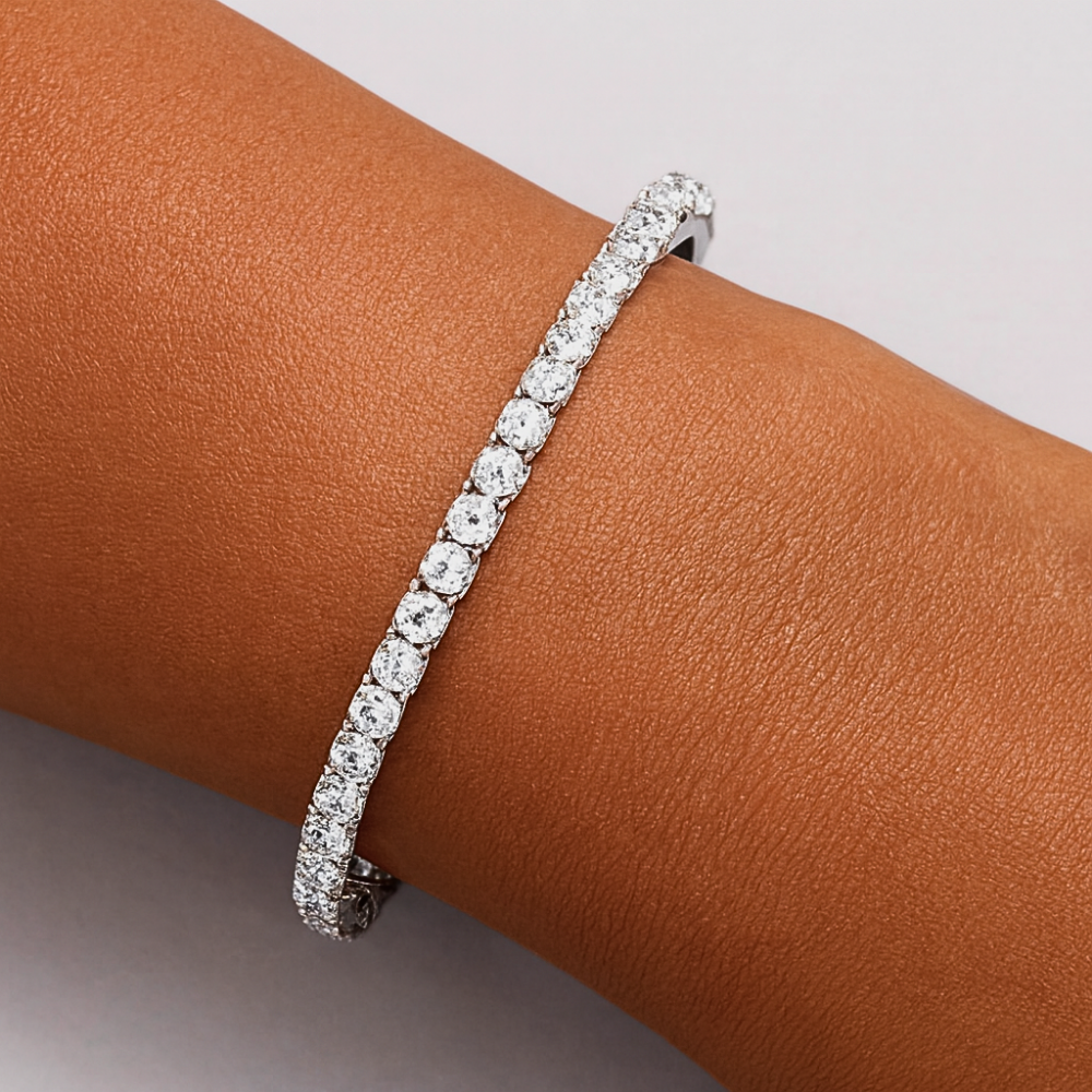 Bracciale Rigido con Moissaniti per ct 2,50