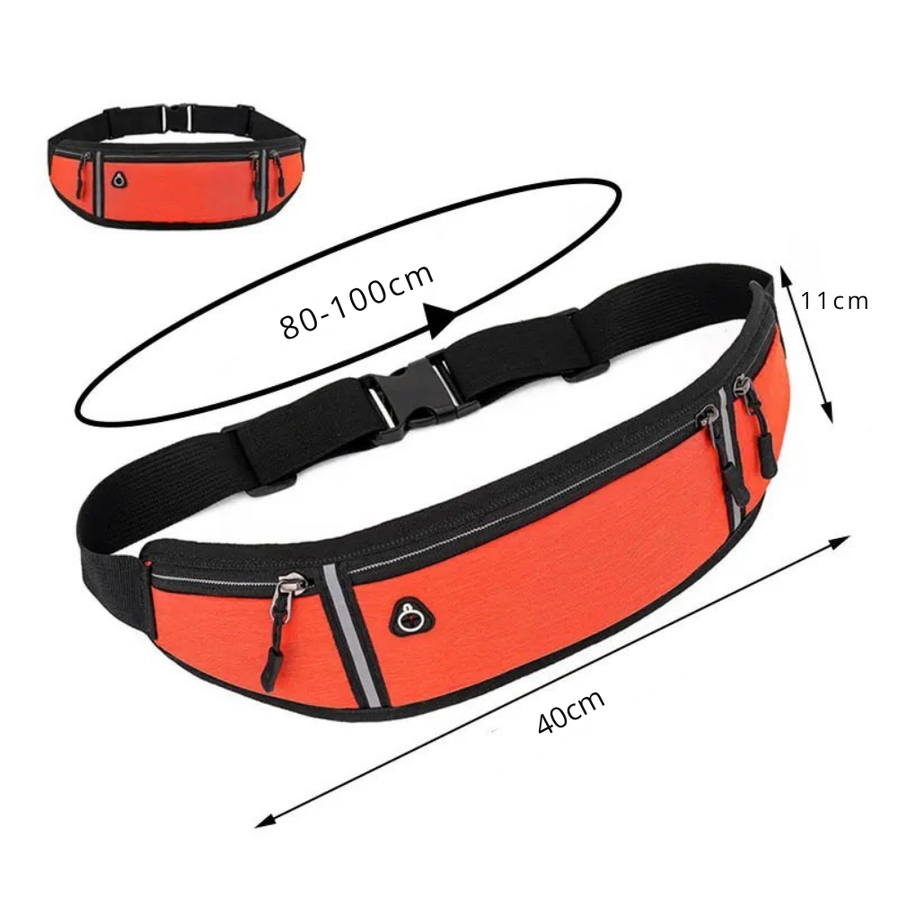 Marsupio per Runner con Strisce Fluorescenti