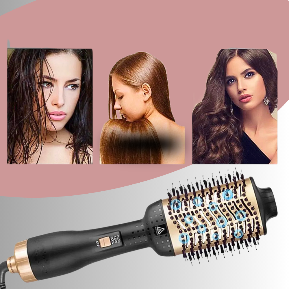 Spazzola Asciugacapelli Professionale 4 in 1
