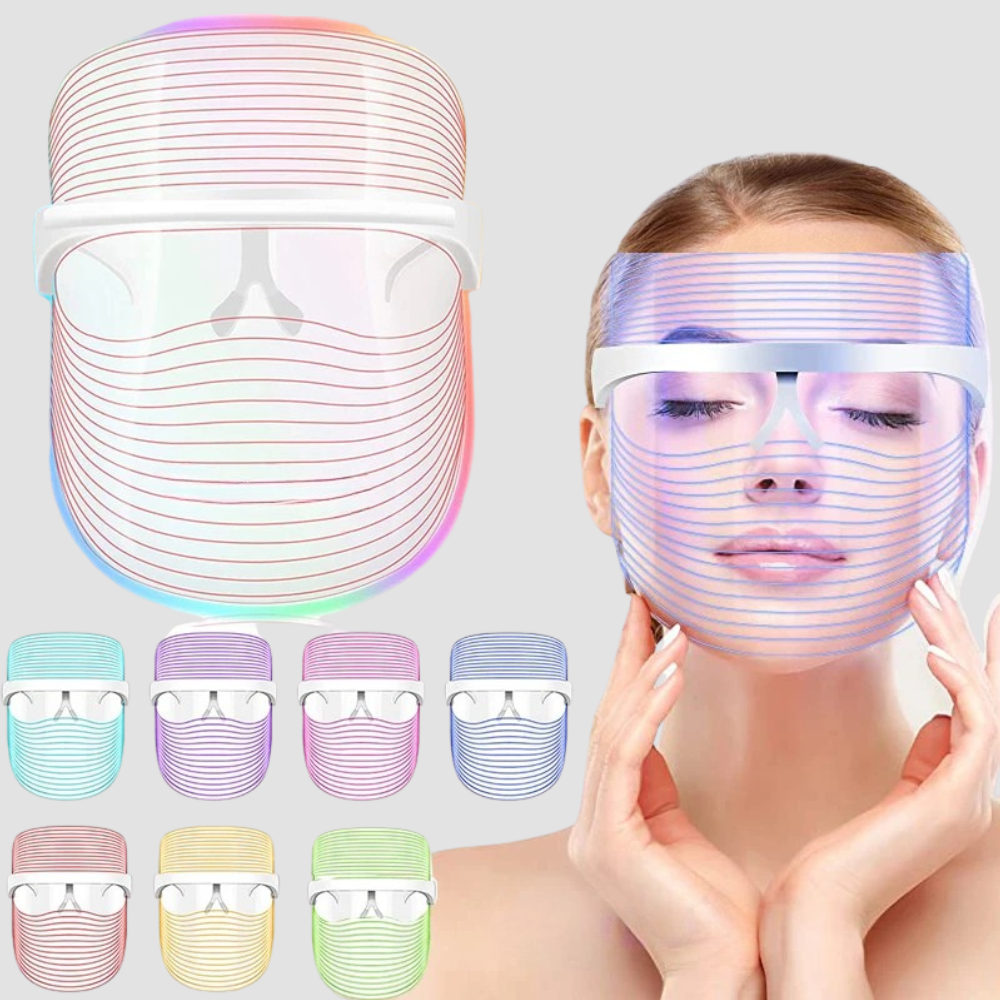 Maschera a 7 LED Fotonici da Viaggio
