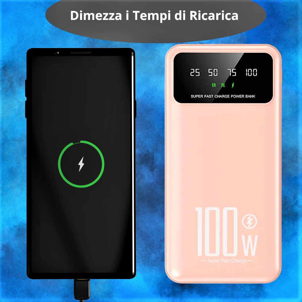 Power Bank da 20.000 mAH con Carica Super Veloce da 100W