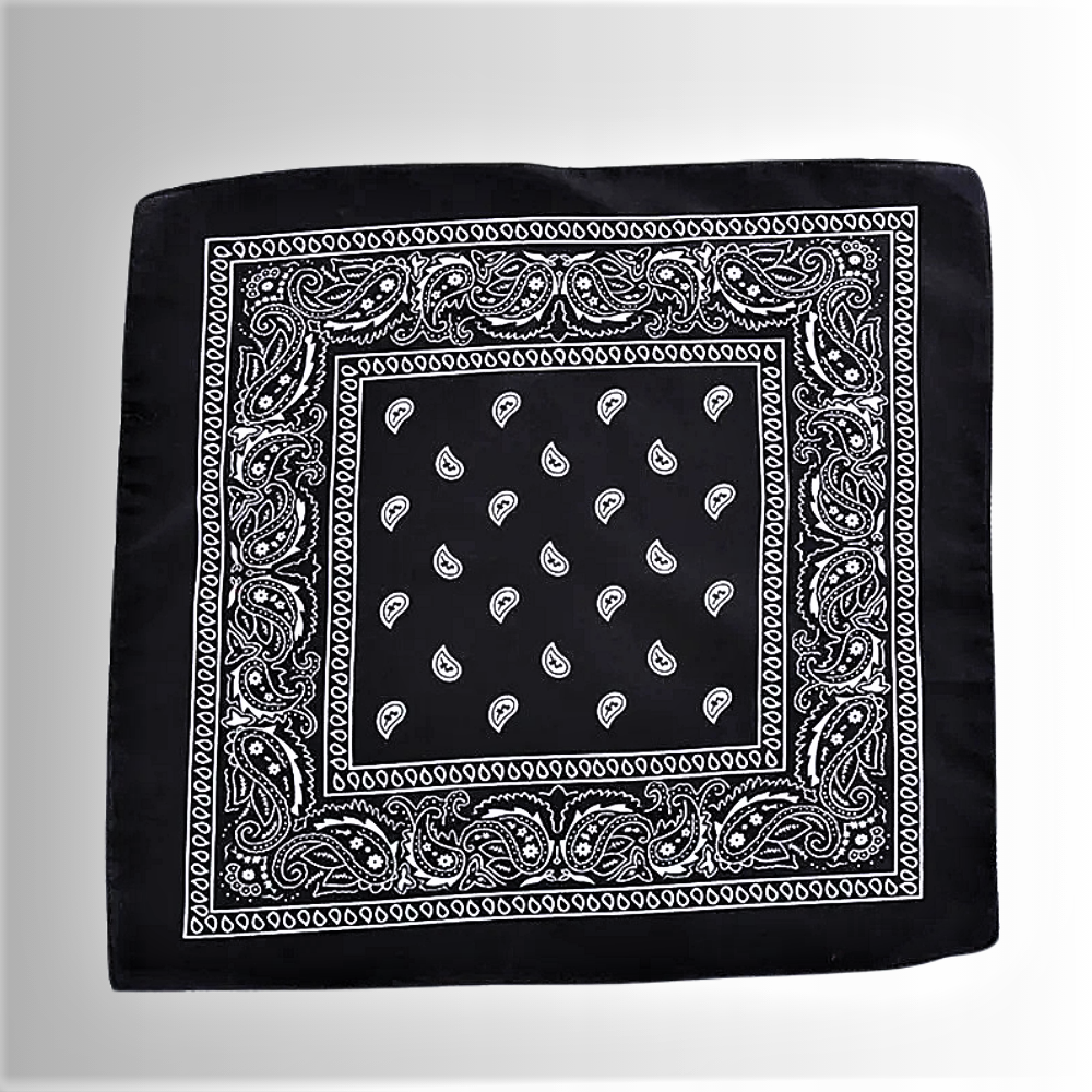 Bandana Stampa Paisley in Puro Cotone 100%