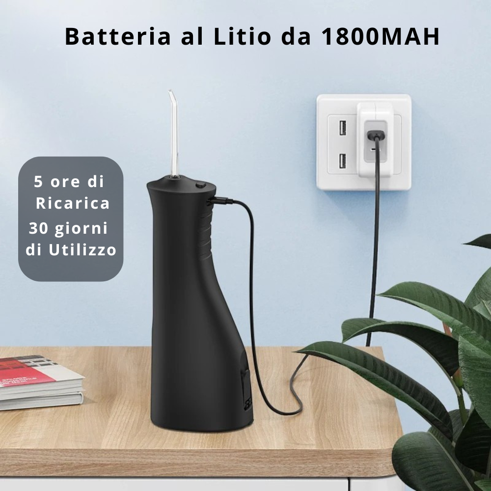 Idropulsore Dentale Cordless a 5 Potenze