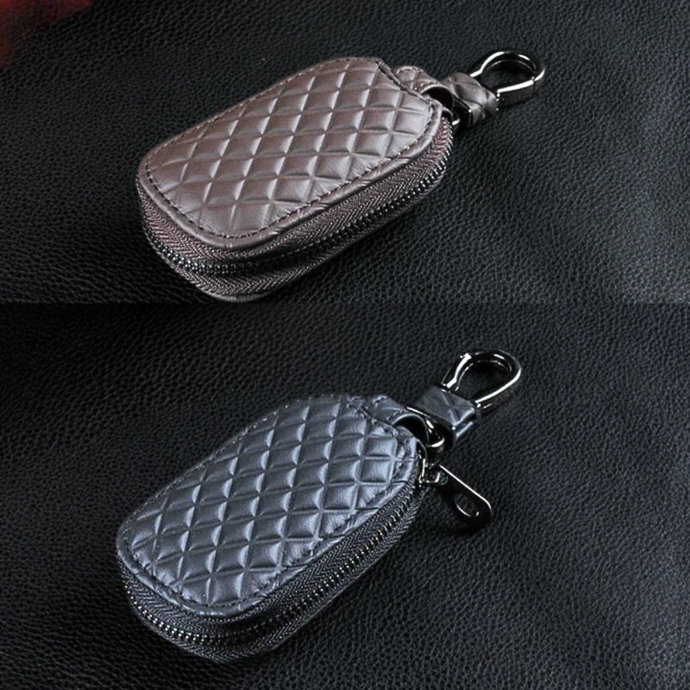 Mini Portachiavi in Pelle di Vitellino