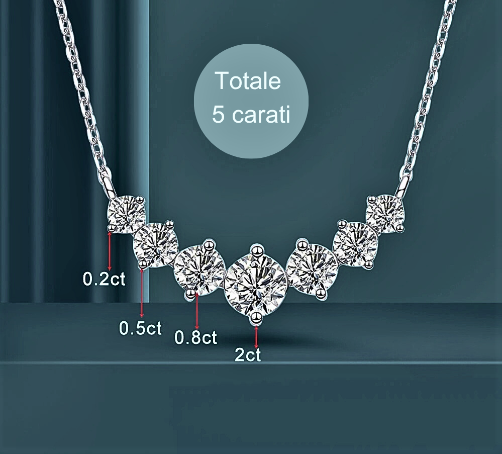 Collana Luna Crescente – Eleganza che Illumina