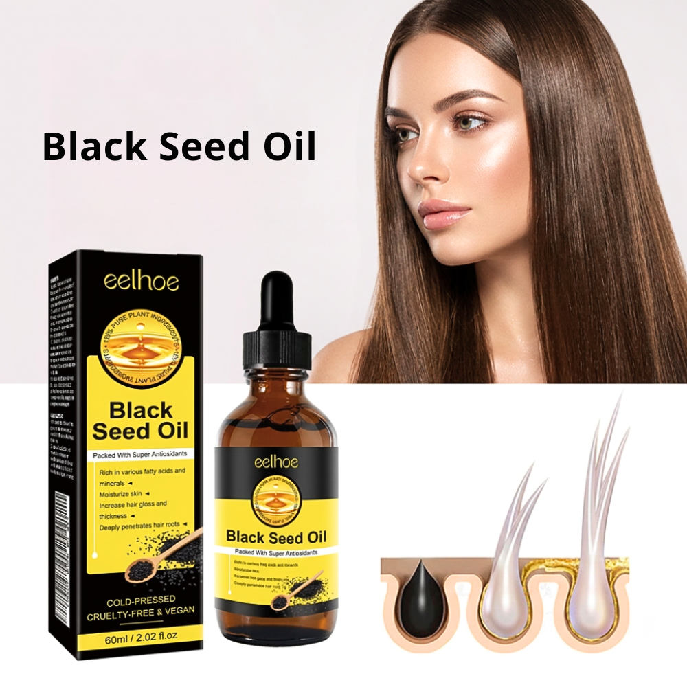 Olio di Semi di Nigella Sativa per Pelle e Capelli