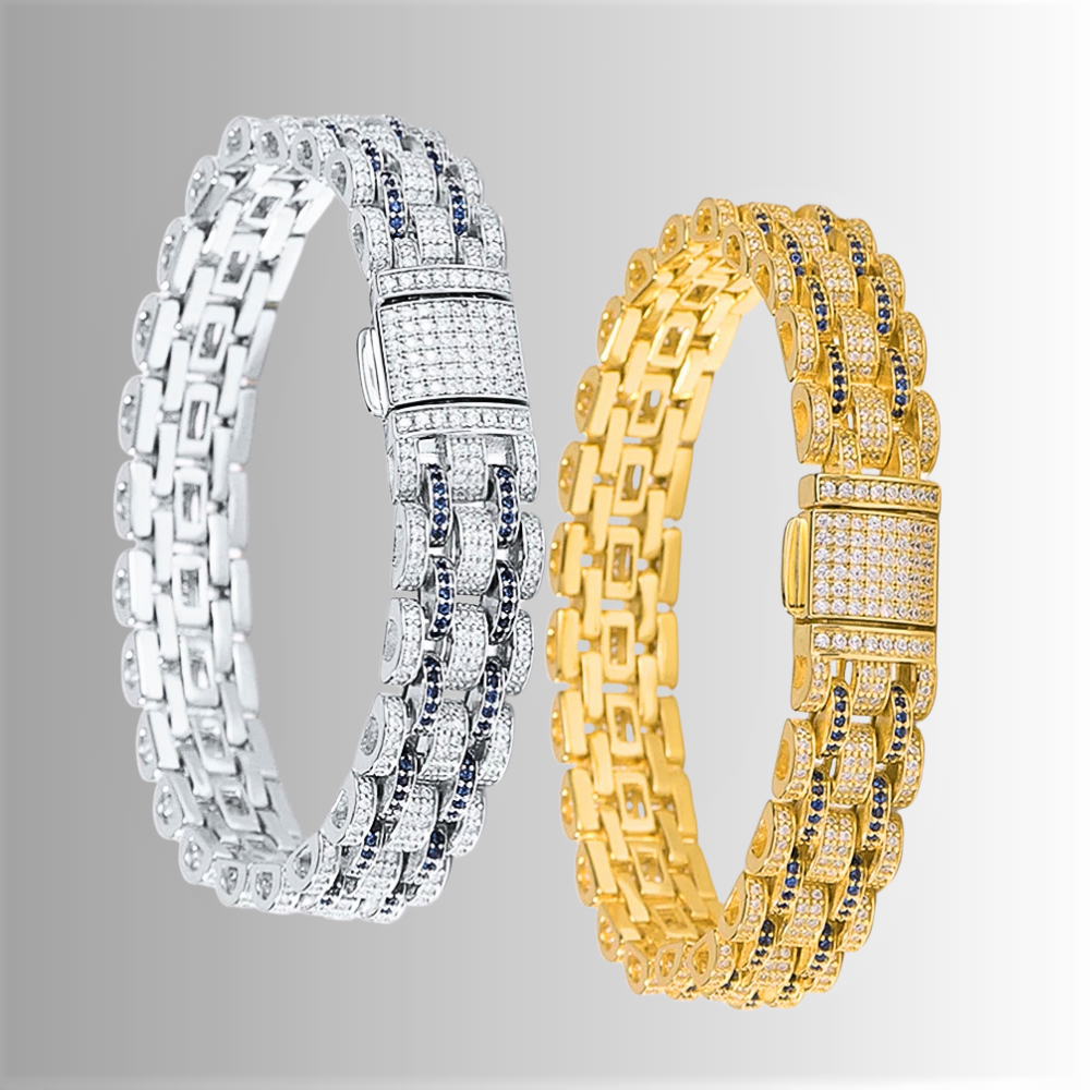 Bracciale a Cavallotti con Moissaniti