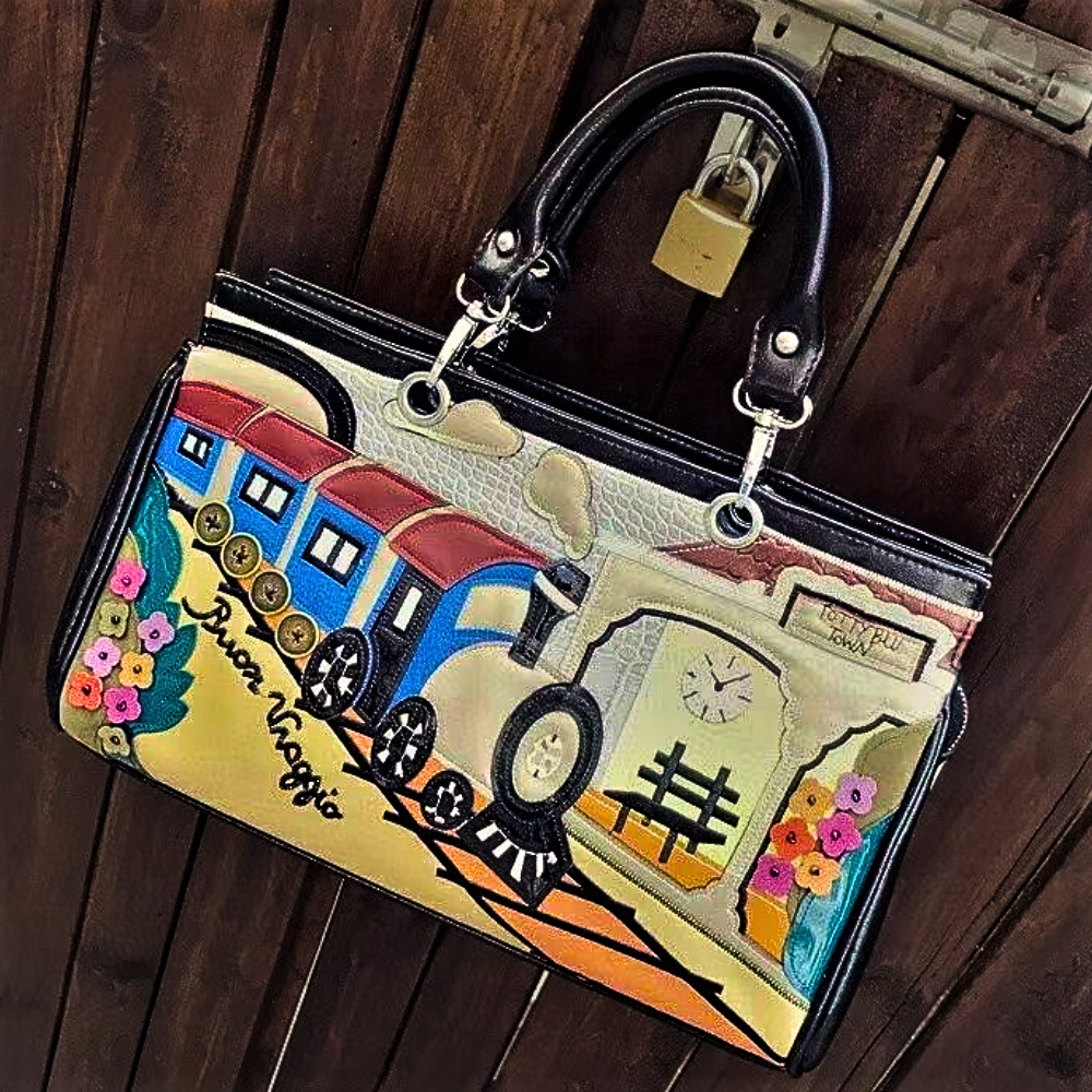 Bolsa "Tren de Colores" Una Explosión de Colores