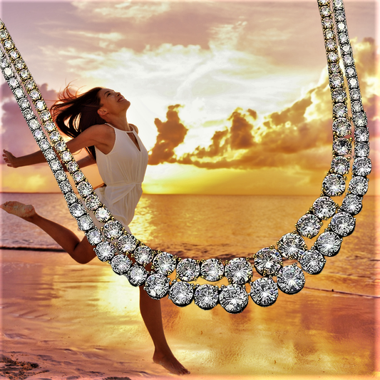 Collares de Tenis “Gradiente de Luz”