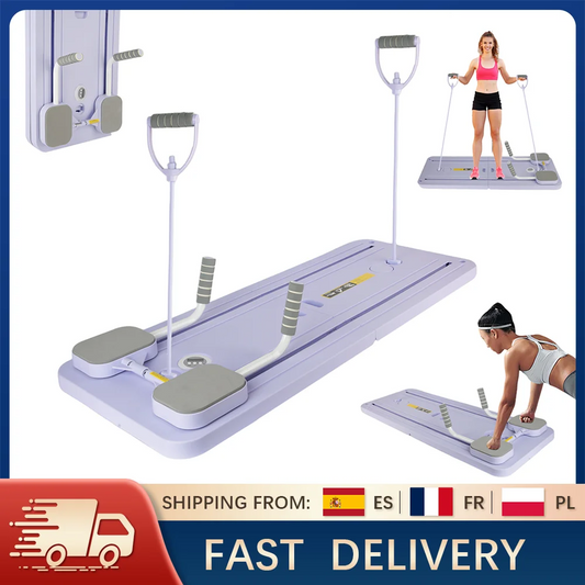 Multifunctional Fitness Board Abdominal Board Foldable Push Up Plate Ab Pilates Board Reformer Fitness Core Workout Equipment