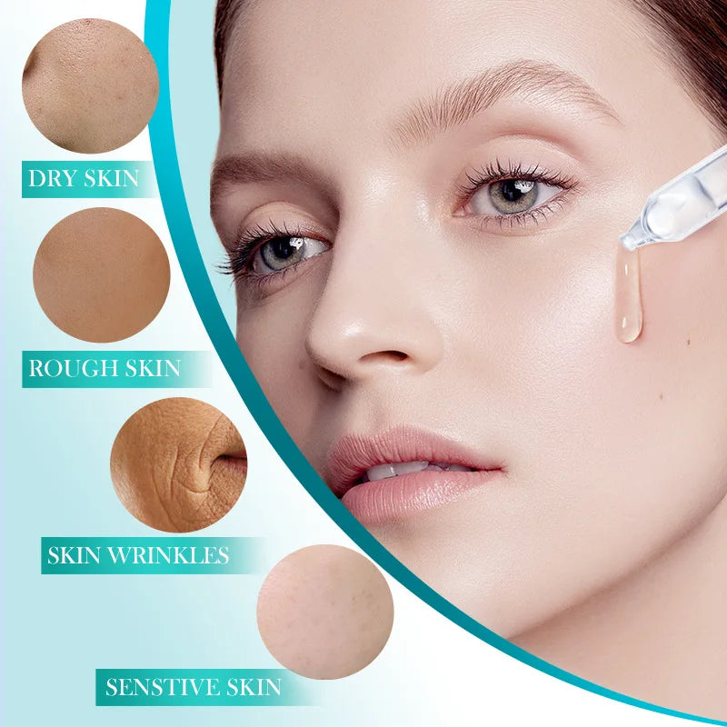 Hyaluronic Acid Hydrating & Repair Vial Serum – Single-Dose Lasting Deep Moisture Skin Barrier Restoring Soothing & Gentle Care