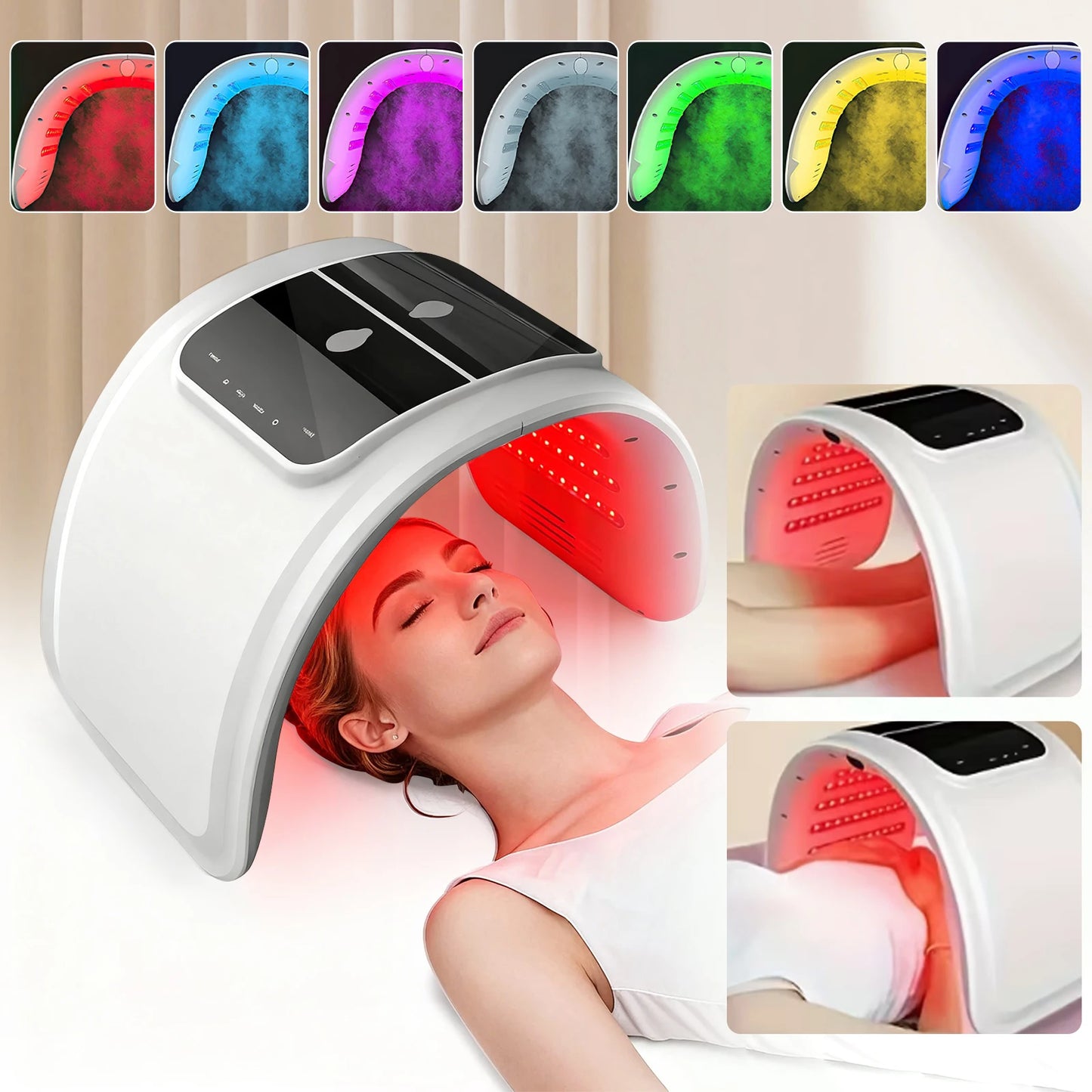 Maschera per Fotobiostimolazione per Viso e Corpo