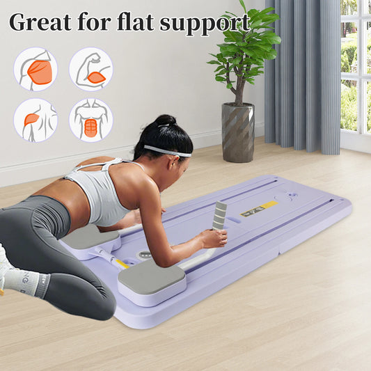 Multifunctional Fitness Board Abdominal Board Foldable Push Up Plate Ab Pilates Board Reformer Fitness Core Workout Equipment