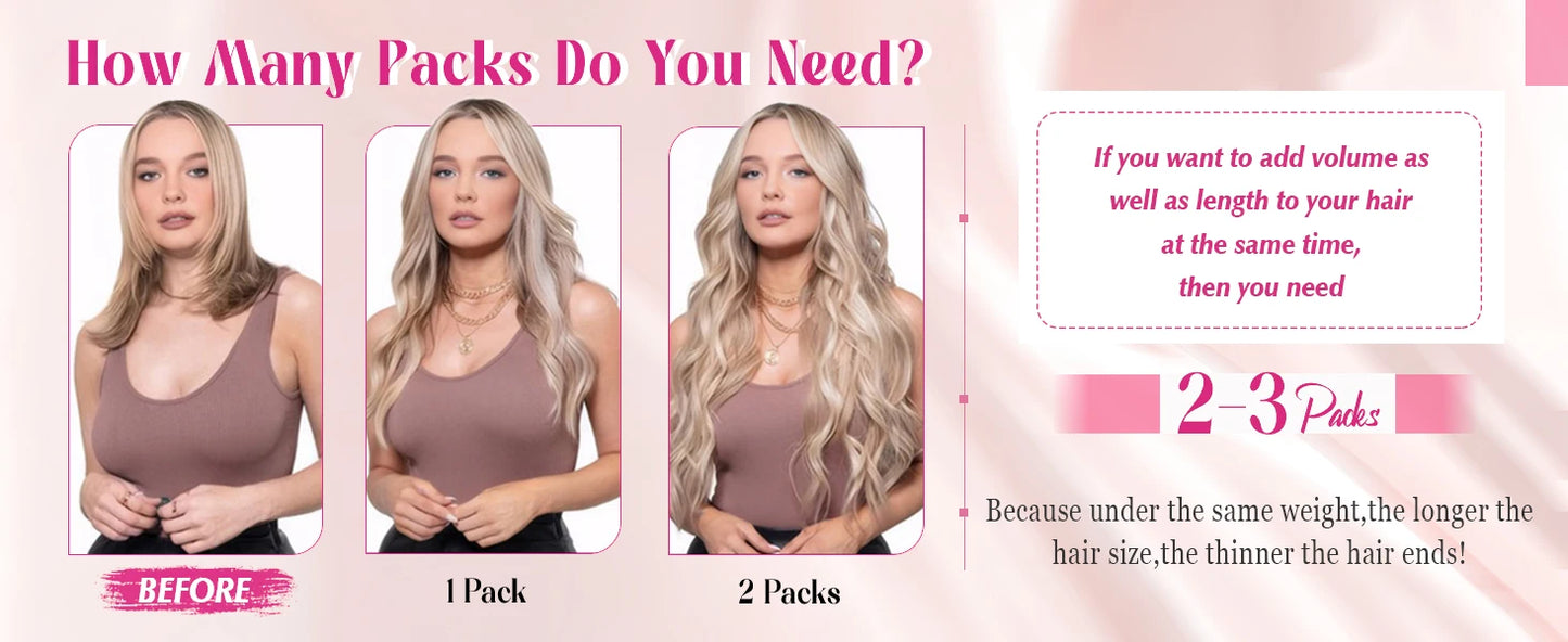 8Pcs Clip Ins 4/27 Highlight Color Straight Clip In Human Hair Extensions Brazilian Human Hair Clip In Hair Extensions 120G/Pack