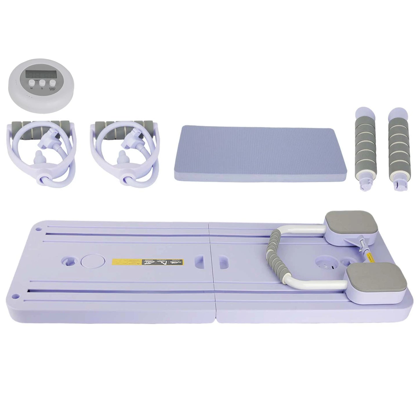 Multifunctional Fitness Board Abdominal Board Foldable Push Up Plate Ab Pilates Board Reformer Fitness Core Workout Equipment