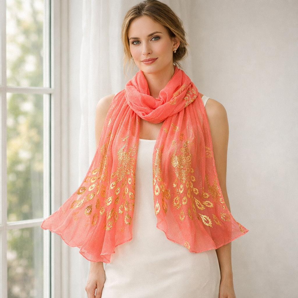 Foulard in Chiffon di Seta