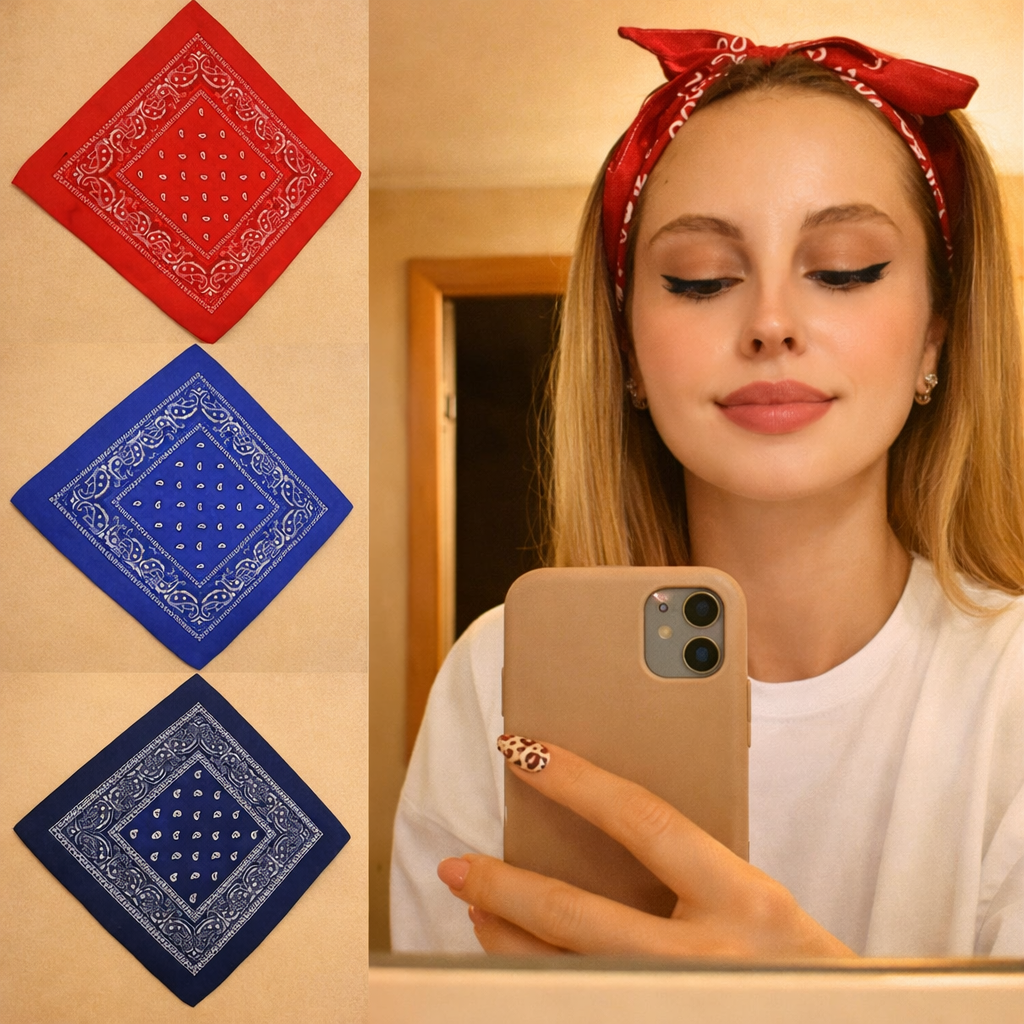 Bandana in Puro Cotone