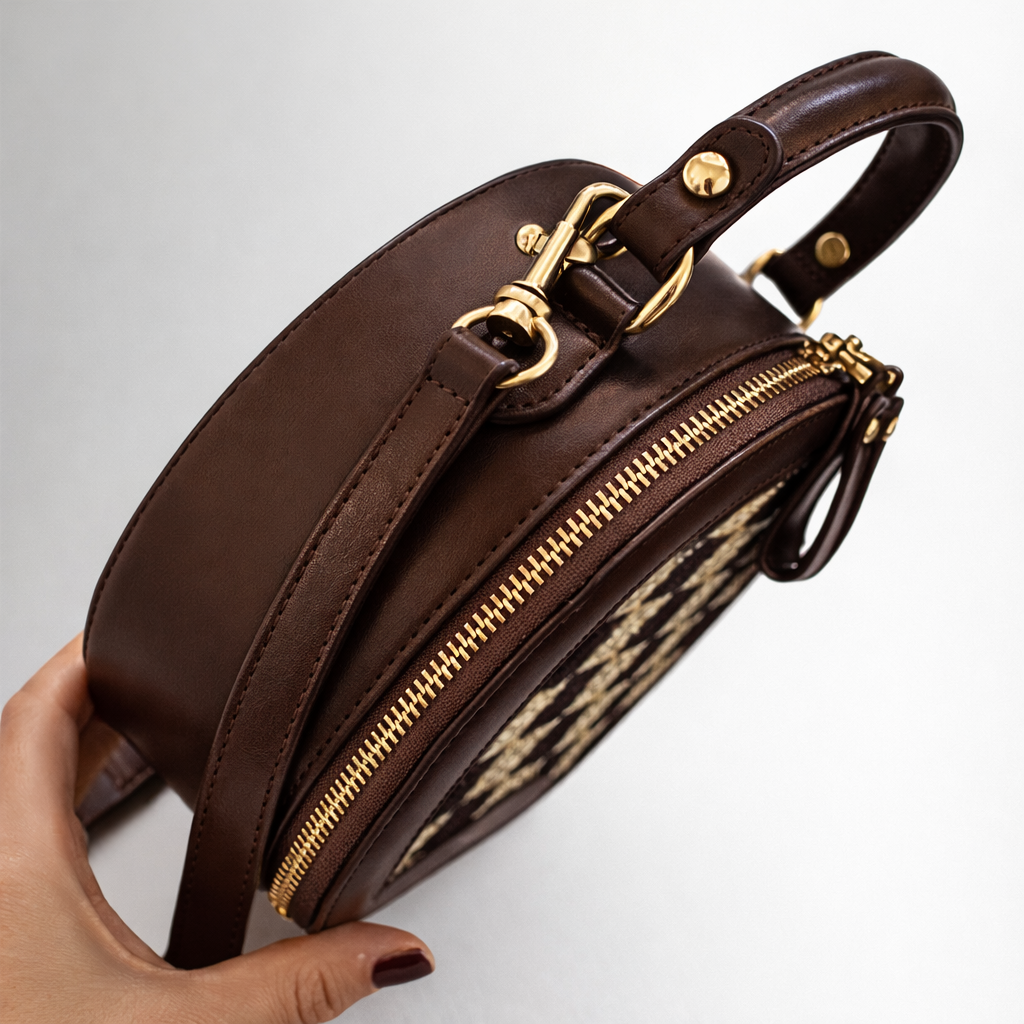Mini bolso redondo: encuentro de estilo y funcionalidad