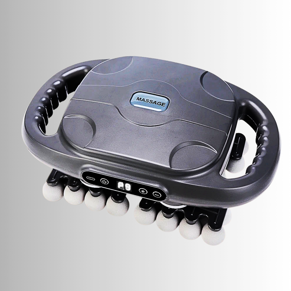 Massaggiatore Professionale con 42 Testine e Led Fotonici rossi