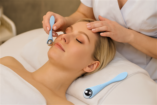 Rullo per Massaggio Perioculare 2 in 1