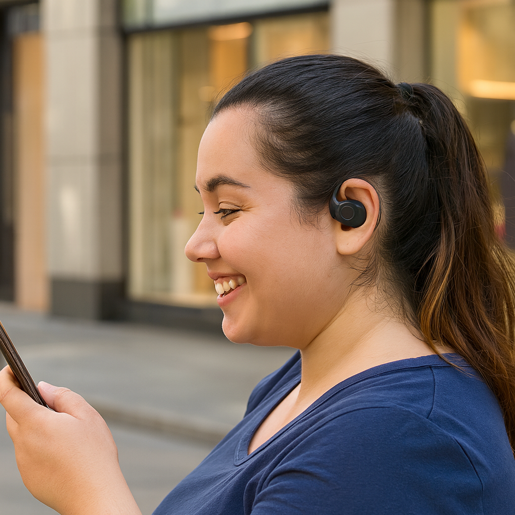 Auricolari Bluetooth 6.0 con Tecnologia "Bone Conduction"