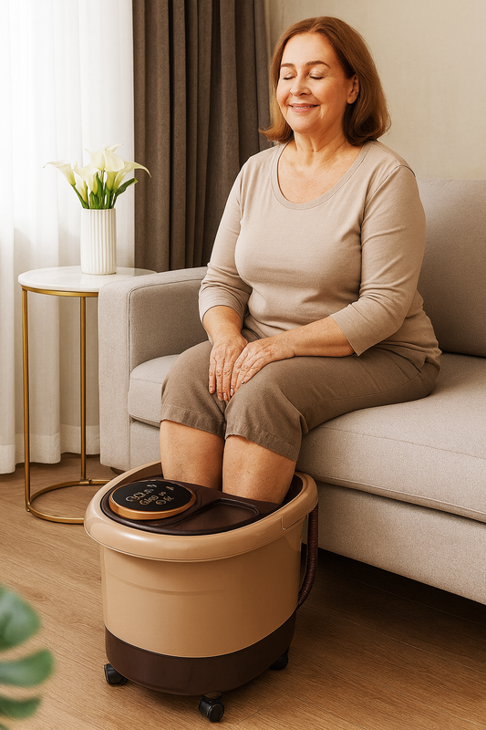 Dispositivo Massaggiante per Pediluvio