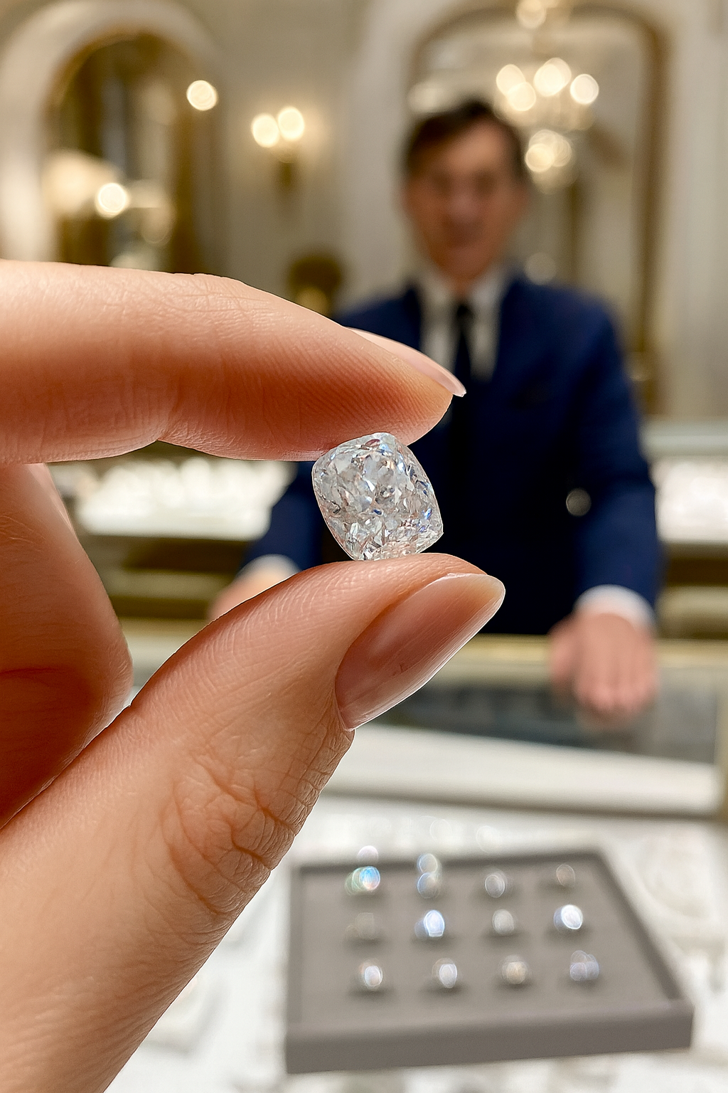 Diamanti Lab Grown Taglio Cuscino da ct 1,00 a ct 5,00