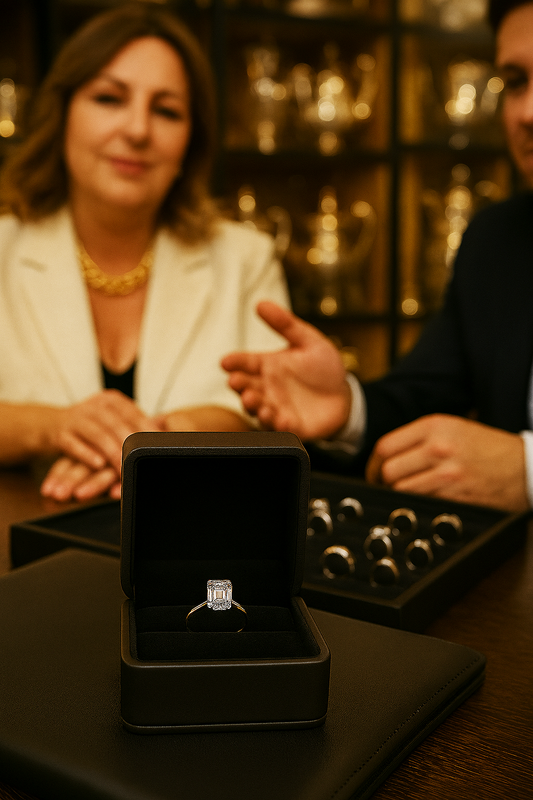 Diamanti Lab Grown Taglio Smeraldo da ct 1,00 a ct 5,00