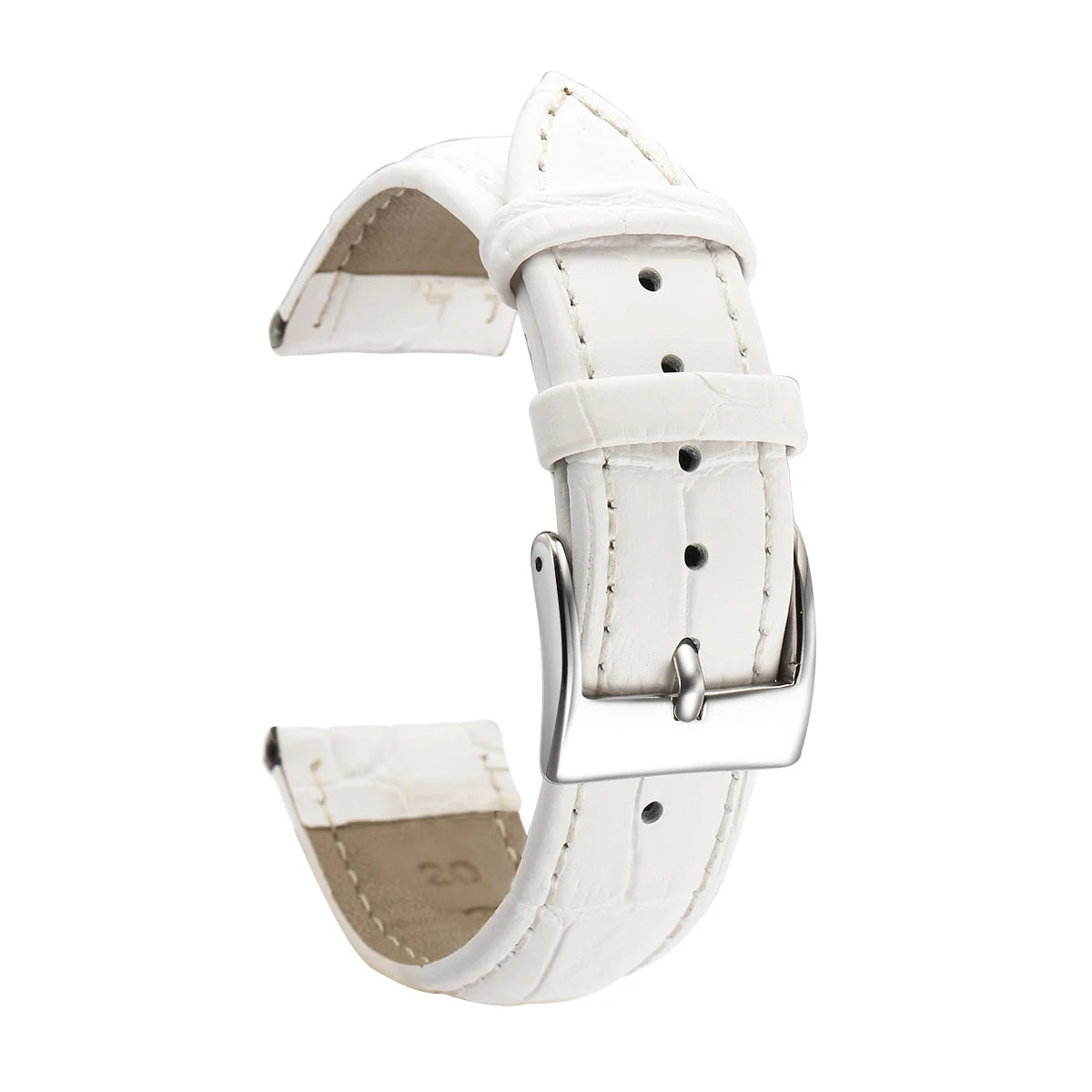Cinturini per Orologio in Fiore di Pelle di Vitellino con Accessori
