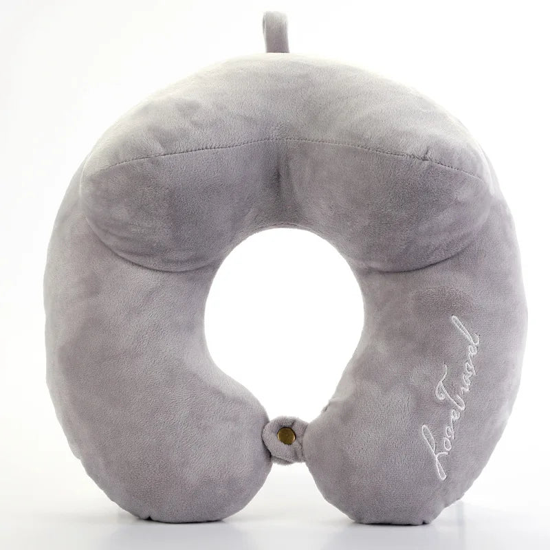 U Shaped Memory Foam Pad for Travel, Neck Pillow, Neck Pillow, Head Rest Support, Soft Cushion, Car Cushions