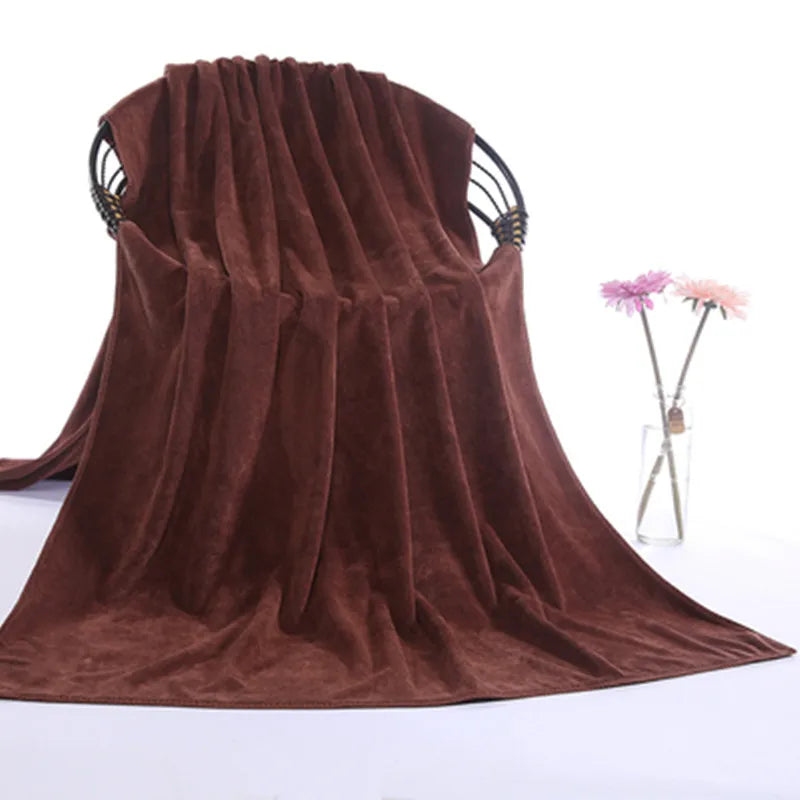 Super thick150x200cm towel luxury super absorbent and quick-drying super large bath towel-super soft hotel bath towel to