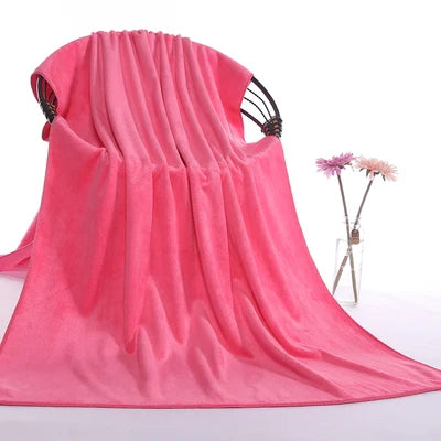 Super thick150x200cm towel luxury super absorbent and quick-drying super large bath towel-super soft hotel bath towel to
