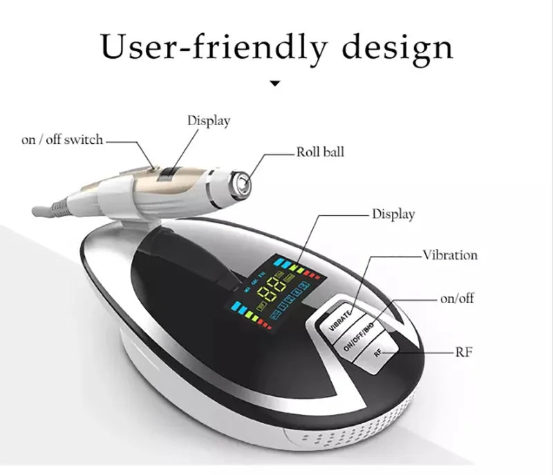 Professional BIO+RF Eye Lift Massager Skin Tightening High Frequency Vibration Machine Anti-wrinkle Dark Circles Eye Fatigue