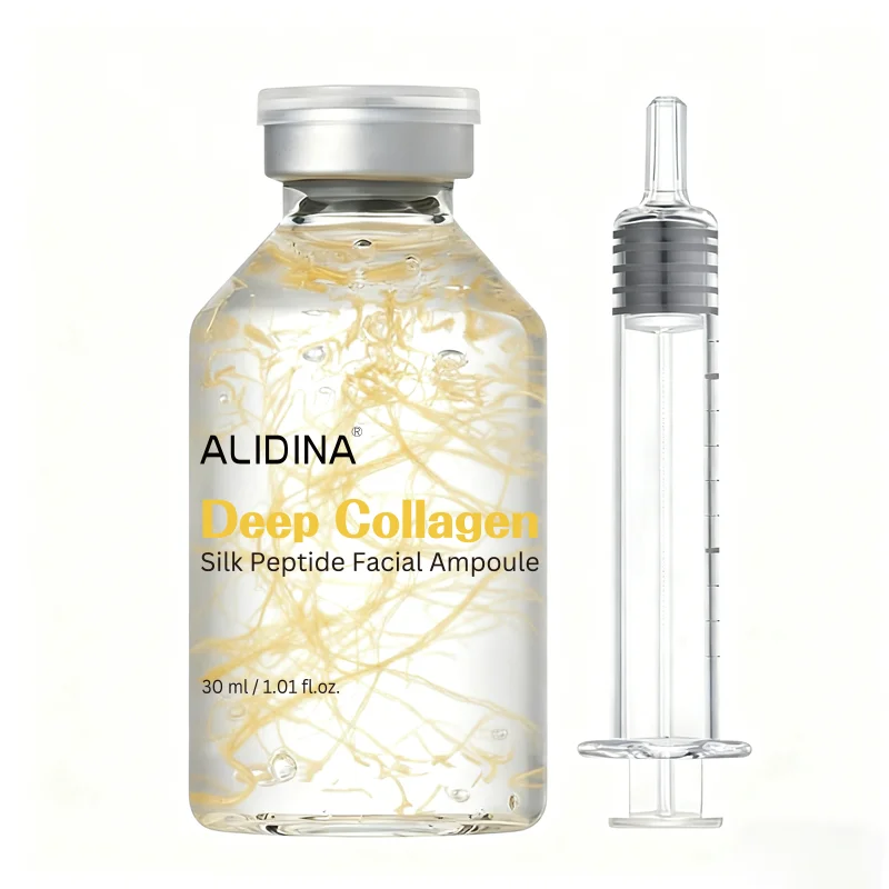 R Silk Peptide Intensive Lifting Ampoule Deep Collagen Silk Peptide Facial Ampoule Anti-aging Serum for Skin Tightening&Firming