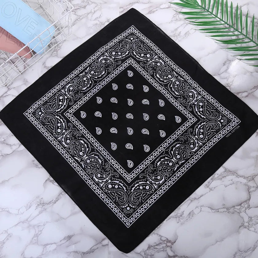 Bandana Stampa Paisley in Puro Cotone 100%