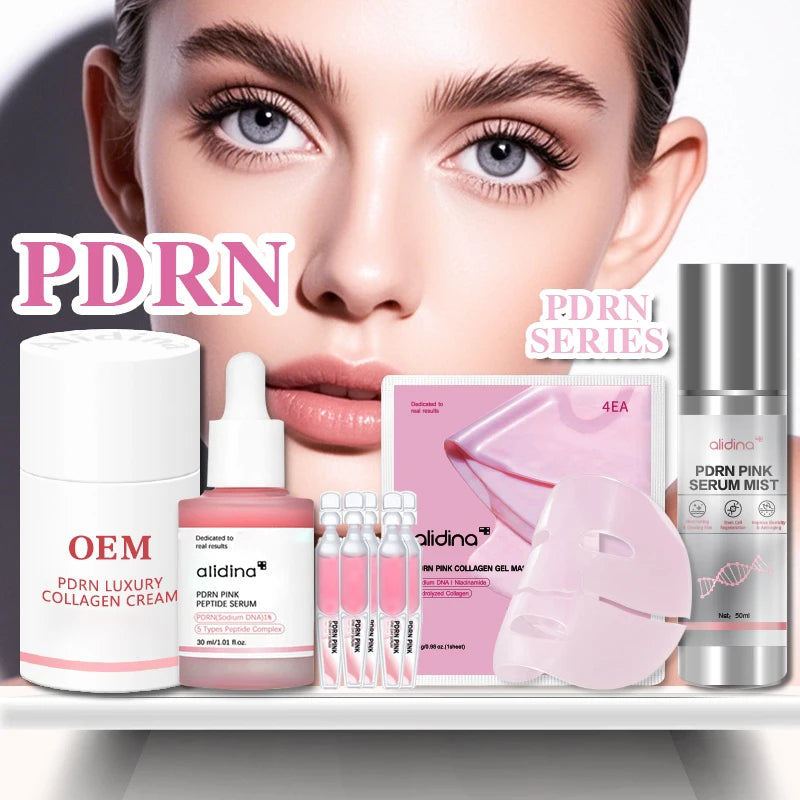 B Hot PNRN Salmon DNA Serum Pdrn Pink Petide Serum Spray Mist Pdrn Collagen Mask One Day Serum Firming Restore Skin Vitality